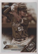2016 Topps Chrome Sepia Refractor Byung-Ho Park #13 x5u