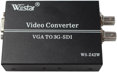 #ad WIISTAR VGA AUDIO TO HD SD 3G SDI CONVERTER FOR PC SDI MONITOR $89.95