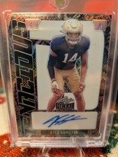 🔥 Kyle Hamilton Tenacious Snakeskin AUTO RC SSP #/5 *ALL PRO RAVEN DB 2022 LEAF