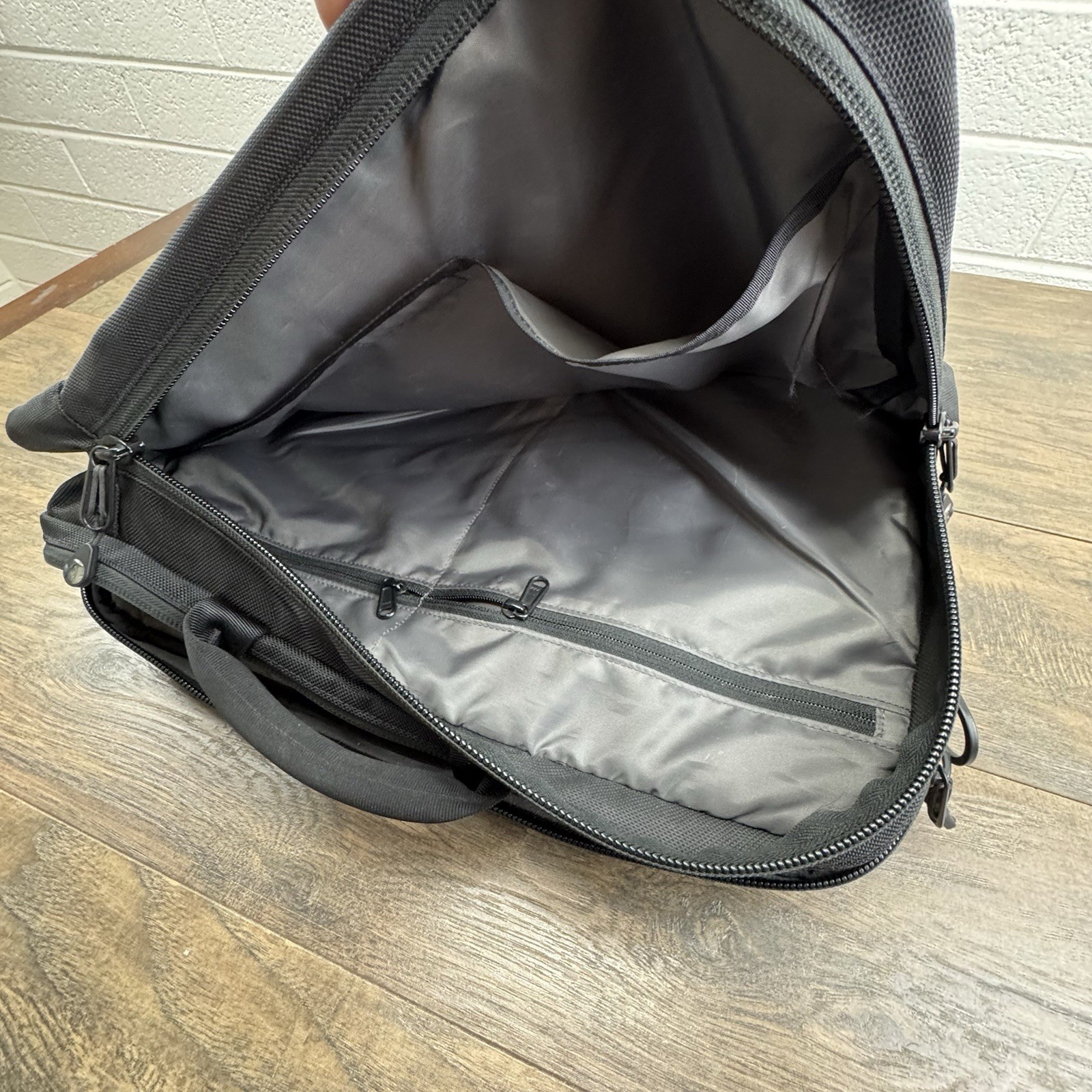 Timbuk2 x Dell Messenger Backpack Convertible 3 In 1 Black Canvas Laptop Bag