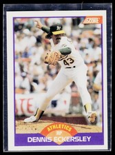 1989 Score #276 Dennis Eckersley