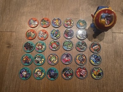 Bandai Yo-Kai Watch DX Model  with Yokai Watch Medals 28pcs Watch Needs Battery