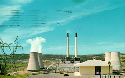 Keystone Generating Station Power Plant Shelocta Pennsylvania Postcard L3