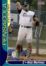 2005 Pensacola Pelicans Choice #24 Nick Martinez Chino Hills California CA Card