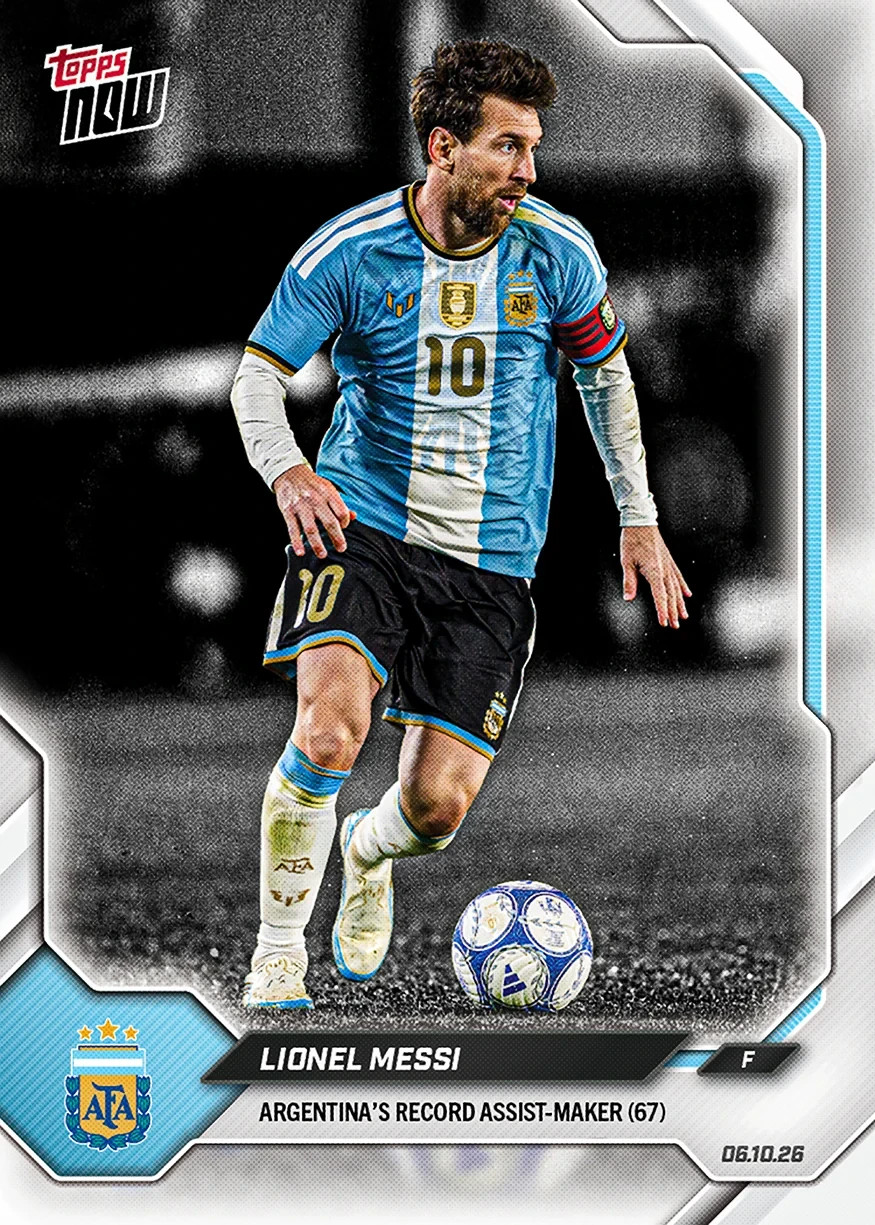 Lionel Messi 🔥 1/1 AUTO? 🔥 2026 Topps NOW Final Farewell SEALED PACK *Presale* view 9
