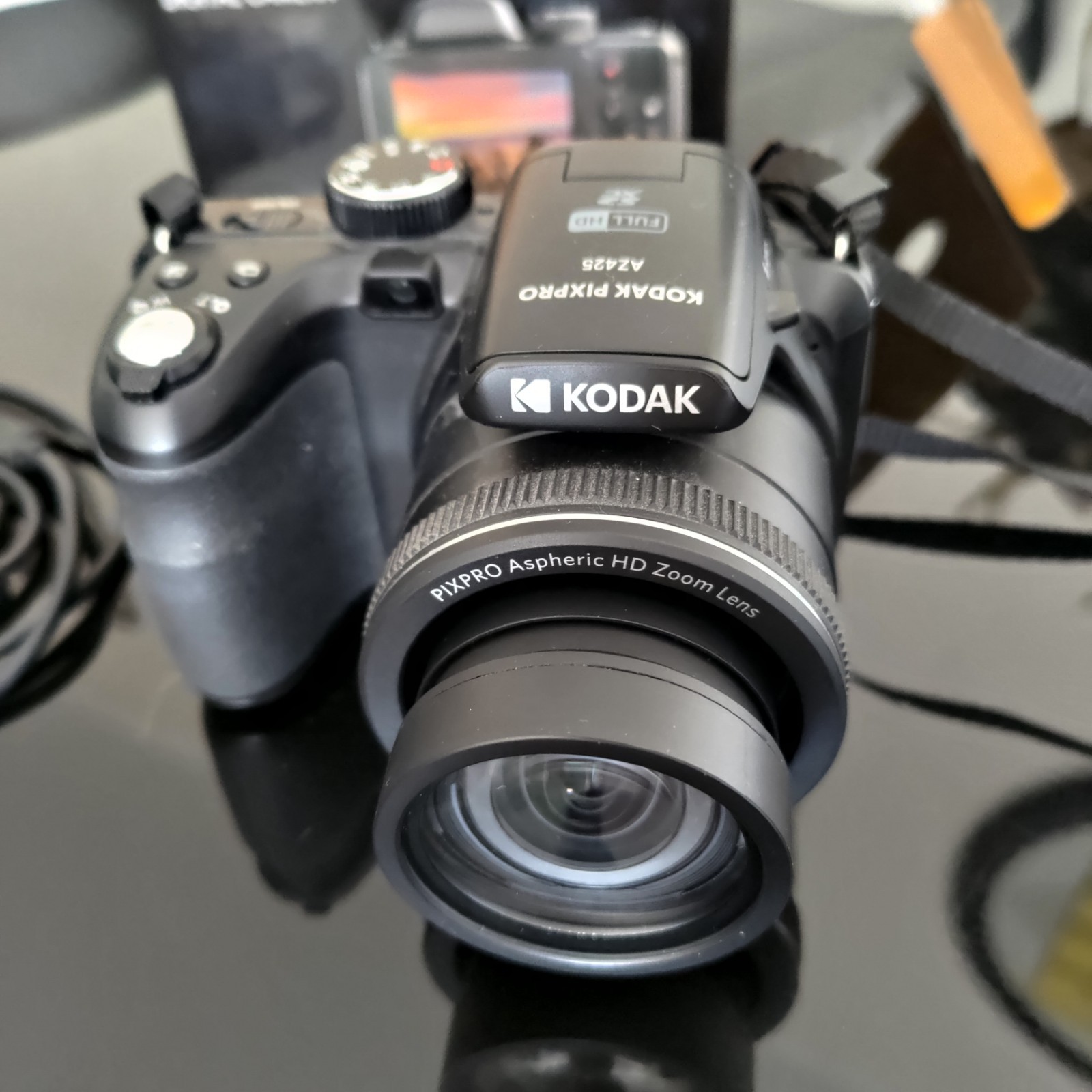 Kodak PIXPRO AZ425 20MP 42x nero con scatola e microSD 128gb