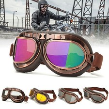 Motorradbrille für Brillenträger Fliegerbri...