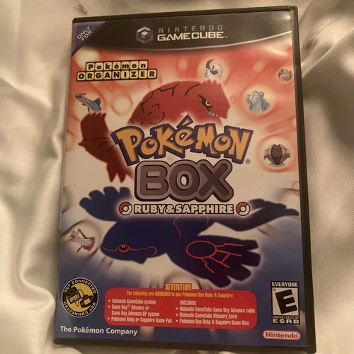 Pokemon Box: Ruby and Sapphire (GameCube, 2004) ENGLISH