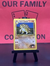 Brock’s Sandslash 23/132 Gym Heroes WOTC Pokemon TCG Regular Rare 1999 LP