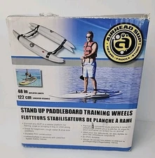 AIRHEAD SUP Training Wheels Set Gray for Stand Up Paddleboard