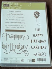 Stampin Up Stempel Age Awareness Happy Birthday Geburtstag Kerzen Cake Day