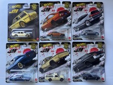 Hot wheels 1/64 🇨🇵 Japan Historic 5 car culture mix set 6/6 + chase 0/5 rare
