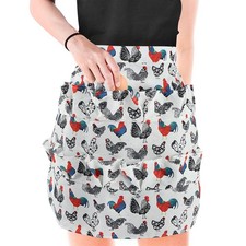 Egg Apron, Egg Collecting Apron for Chicken Duck Goose Eggs, 12 Pockets