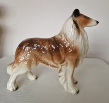 Coopercraft Rough Collie Dog Ornament Figurine 