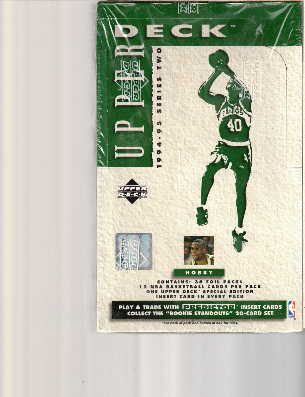 1994-95 UD Upper Deck Basketball Series 2 Factory Sealed Hobby Box LAST ONE