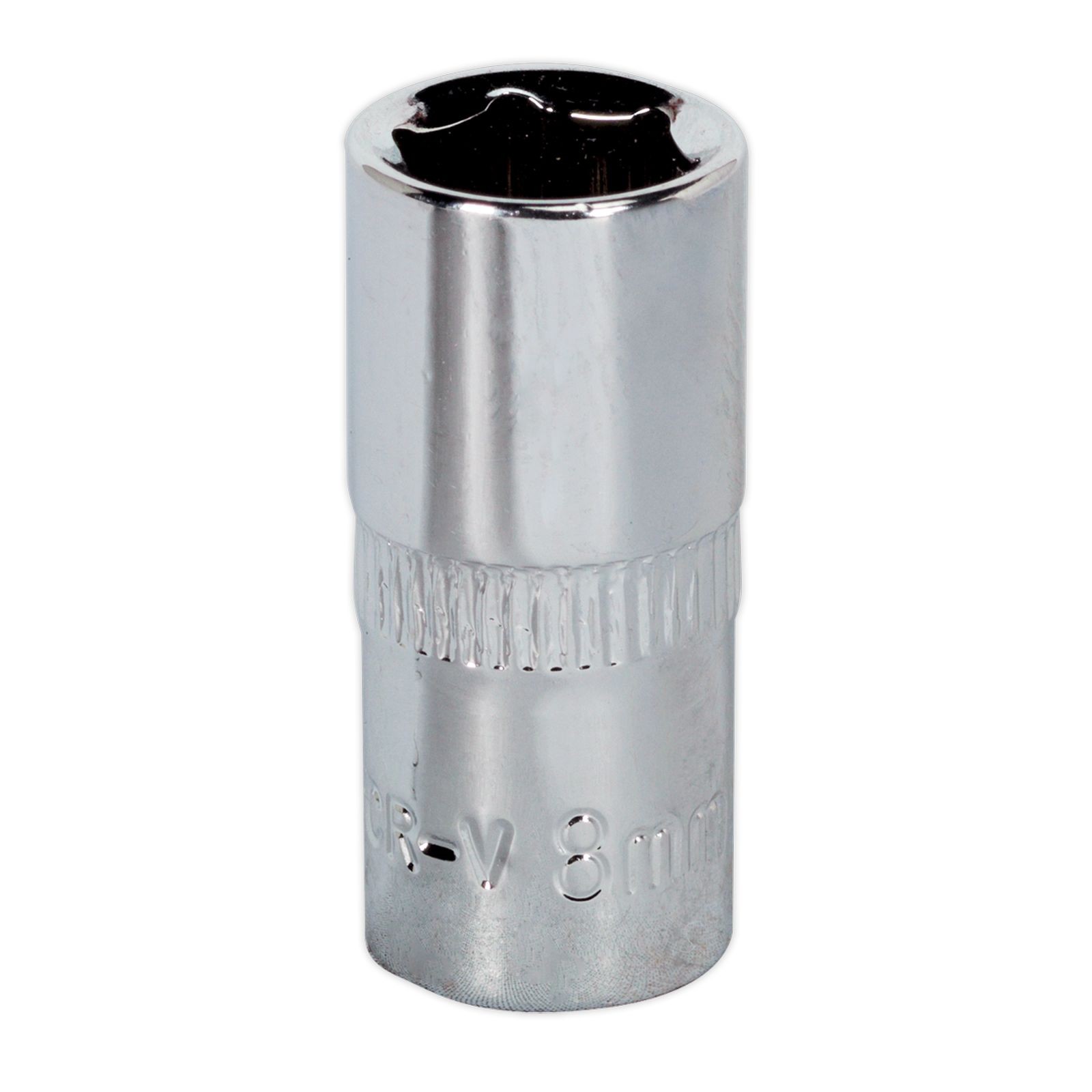 B&Q - Walldrive Socket 8mm 1/4" Square Drive Fully Polished Finish Tool Sp1408 - Image 3