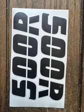 MZ 500R ROTAX ETZ SEITENWAND AUFKLEBER SET SCHWARZ