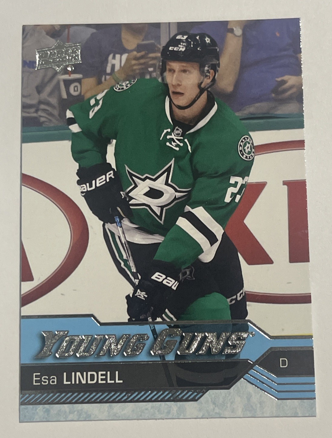2016-17 Upper Deck #237 Esa Lindell Young Guns Series 1 Pack Fresh Dallas Stars