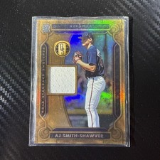2023 Panini Chronicles  Gold Standard Swatches AJ Smith-Shawver #GSS-AS (MEM)RC