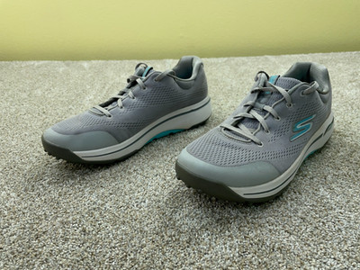Sketchers Golf Shoes Womens 11 Gray Go Hands Free Slip-in Arch Spikeless 123006