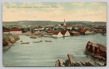 Postcard Norway Christiansand 66M