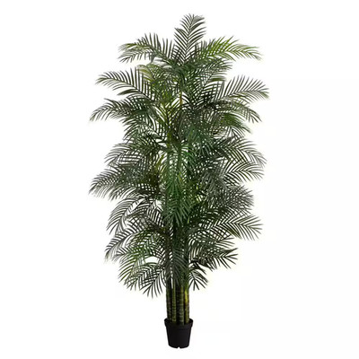 10 Ft. UV Resistant Artificial Areca Palm Tree (Indoor/Outdoor)