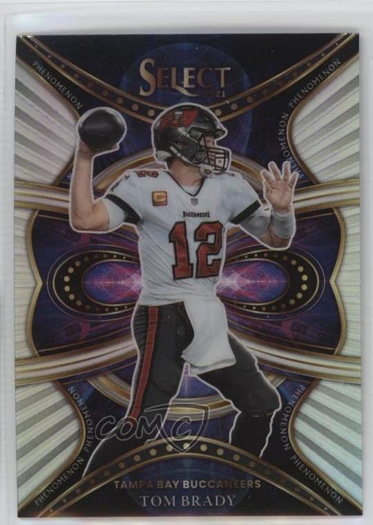 2021 Panini Select Phenomenon Silver Prizm Tom Brady #PHE-22 s3g