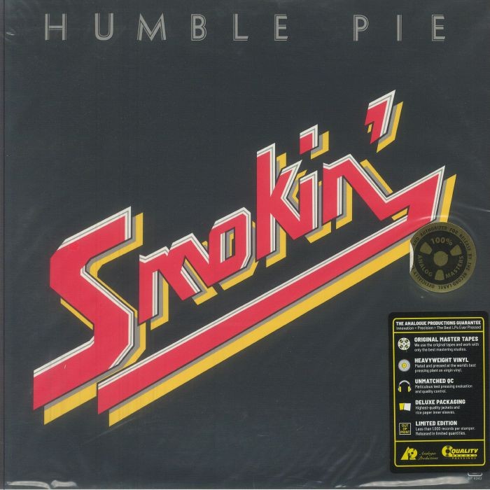 HUMBLE PIE - Smokin' (remastered) - 180 GRAM AUDIOPHILE VINYL 2XLP