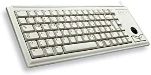 Cherry Wired Grey PS/2 Compact Keyboard with Trackball, QWERTY (UK) British Layo - Image 4 of 4