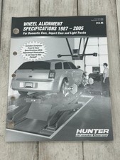 Wheel Alignment Specifications 1987-2005 Hunter Engineering 2005 Edition