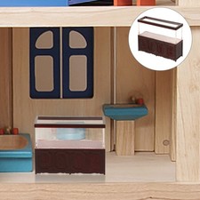 Miniature Fish Tank Bowl Model Realistic Decor Fishtank Decoration