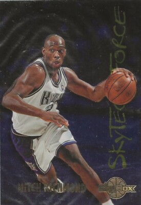 MITCH RICHMOND - 1994-95 Skybox ''Skytech Force''- #SF23 - Kings