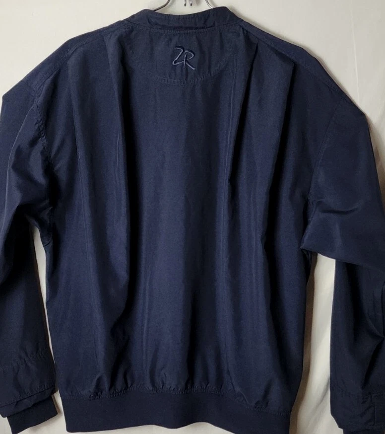 Zero Restriction USA Men M Blue Pullover Golf Sports Jacket Made in USA - Image 4 of 4
