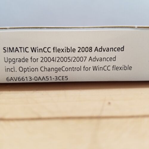 Siemens 6AV6613-0AA51-3CE5 Simatic WinCC flexibel 2008 Advanced Software Upgrade - Bild 2 von 5