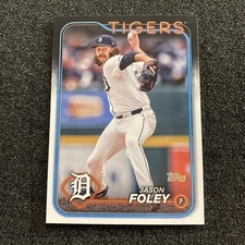 2024 Topps Update Jason Foley #US290 Detroit Tigers