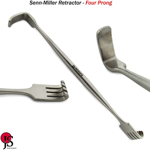 Senn Miller Wound Retractor Three Prongs Surgical Veterinary Surgery Instruments - Afbeelding 5 van 5