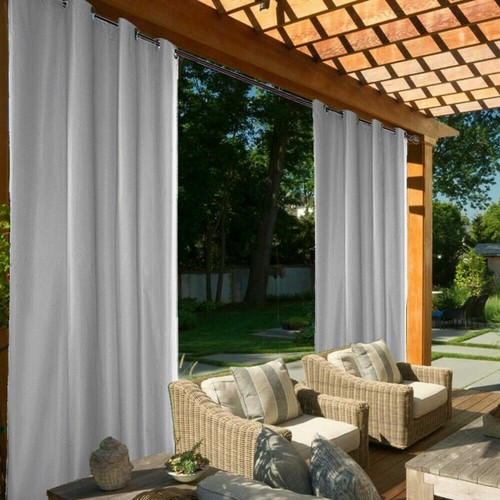 piezas cortinas opacas impermeables al aire libre pérgola patio de protección EE. UU. | eBay