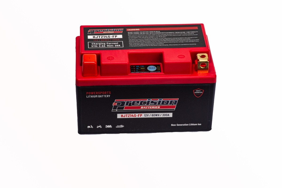 Precision HJTZ14S-FP Lithium-Ion Battery Replaces Yuasa Precision HJTZ14S-FP Lithium-Ion Battery Replaces Yuasa