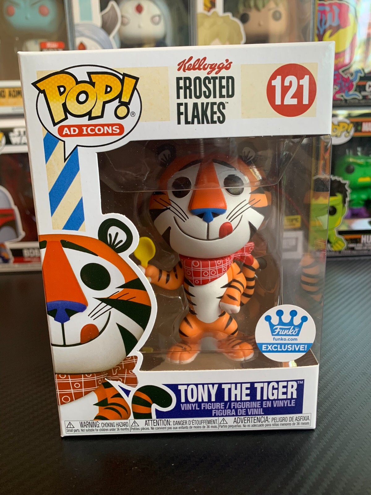 Funko Shop Exclusive Kellog'S Frosted Flakes Tony The Tiger 121 Funko Pop
