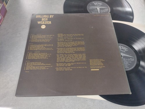 Ben Webster - Ballads By Ben Webster (2xLP, Comp, Mono) Oscar Peterson EX/EX - Picture 6 of 8