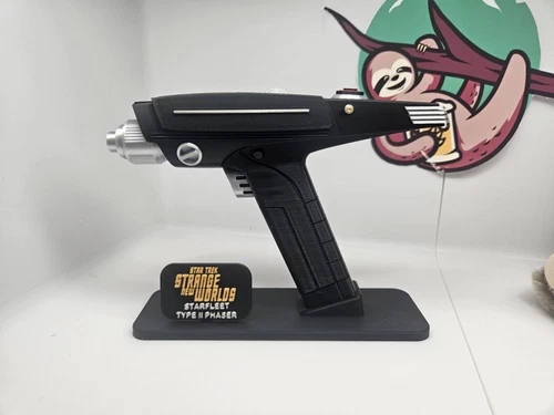 Star Trek Strange New Worlds! Type 2 Phaser Prop (Black) UPDATED! 2-5-2025