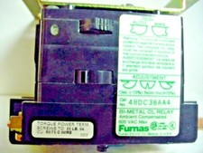 FURNAS 48DC39AA4 THERMAL OVERLOAD RELAY 3 POLE 30A SER A NEW  QUANTITY 