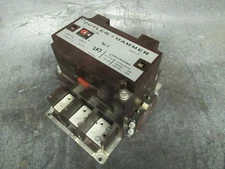 CUTLER-HAMMER CONTACTOR C832KN9 200A 600V 3-PHASE 3-POLE COIL: 120V