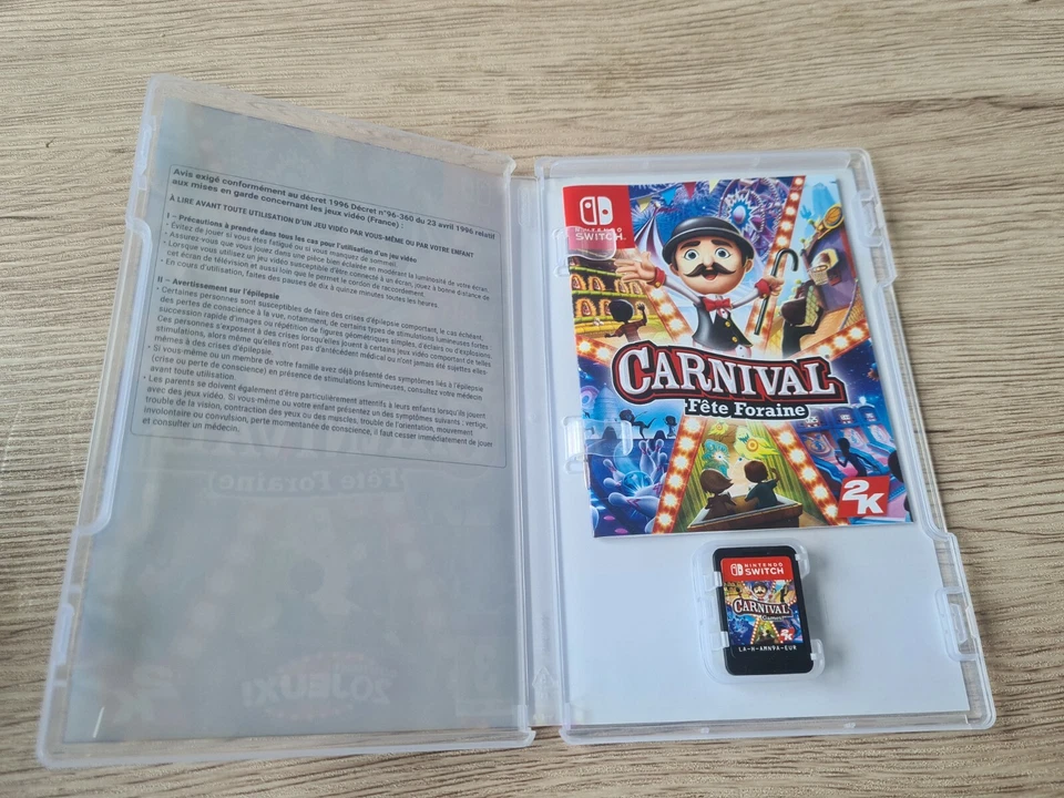 Jeu Nintendo Switch Carnival Fete Foraine, photo 3 sur 3