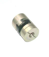 Huco Flexible Shaft Aluminum Coupling 1/2" Bore Both Sides  1-7/8" X 1-5/16"