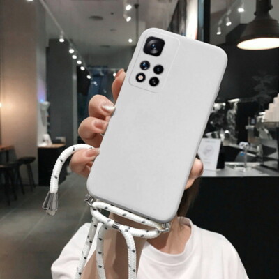 Für Xiaomi Redmi Note 11 14T 13T 11T Pro Schlüsselband Stoßfeste Silikon Hülle
