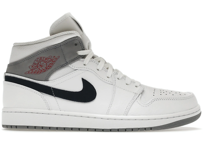 Nike‎ Jordan 1 Mid Paris Hightop White/Grey Size 9 Air Jordan 1 Mid Paris White | DR8038-100 | Laced main image 3