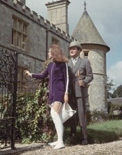 Patrick MacNee and Diana Rigg Unsigned 10" x 8" Photo - The Avengers *4741