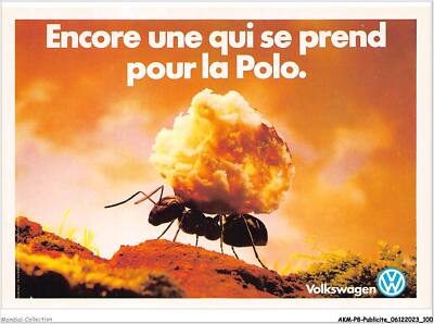 AKMP8-0675-ADVERTISING - VOLKSWAGEN POLO - YET ANOTHER ONE THAT TAKES ITSELF FOR THE PO