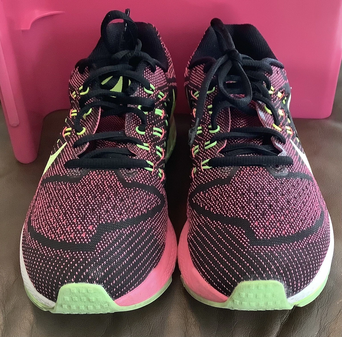 nike structure 18 pink